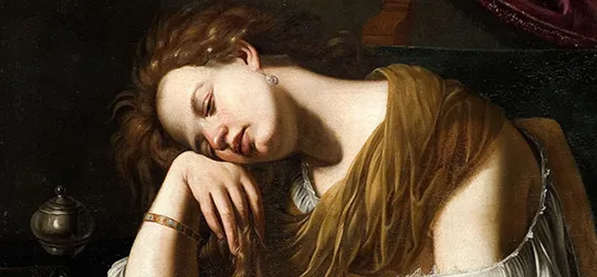 La Magdalena de Artemisa Gentileschi (S. XVII)